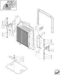 New Holland - Furtun radiator - 84329358 Chłodnice