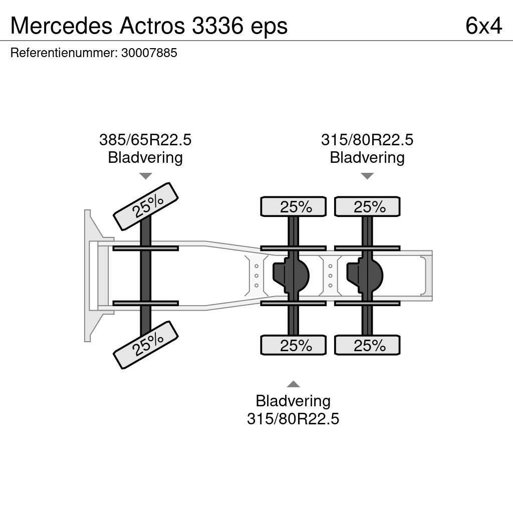 Mercedes-Benz Actros 3336 eps Ciągniki siodłowe