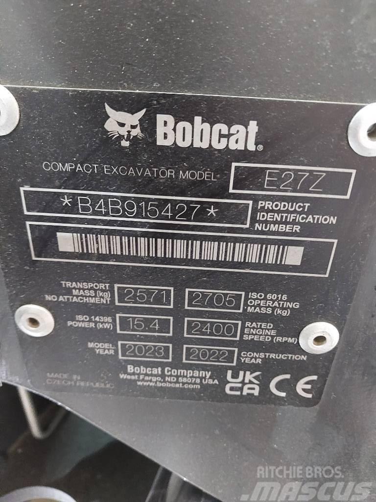 Bobcat E 27 Z Minikoparki