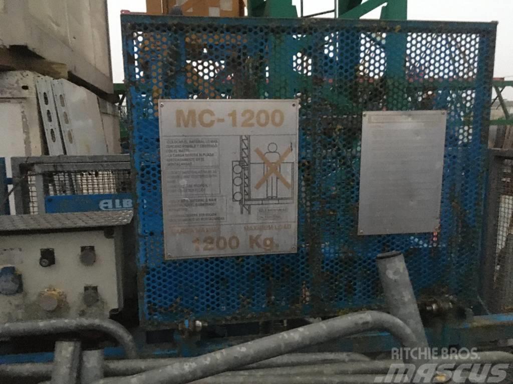  MONTACARGAS POR CREMALLERA ALBA MODELO MC-1200 Pozostały sprzęt budowlany