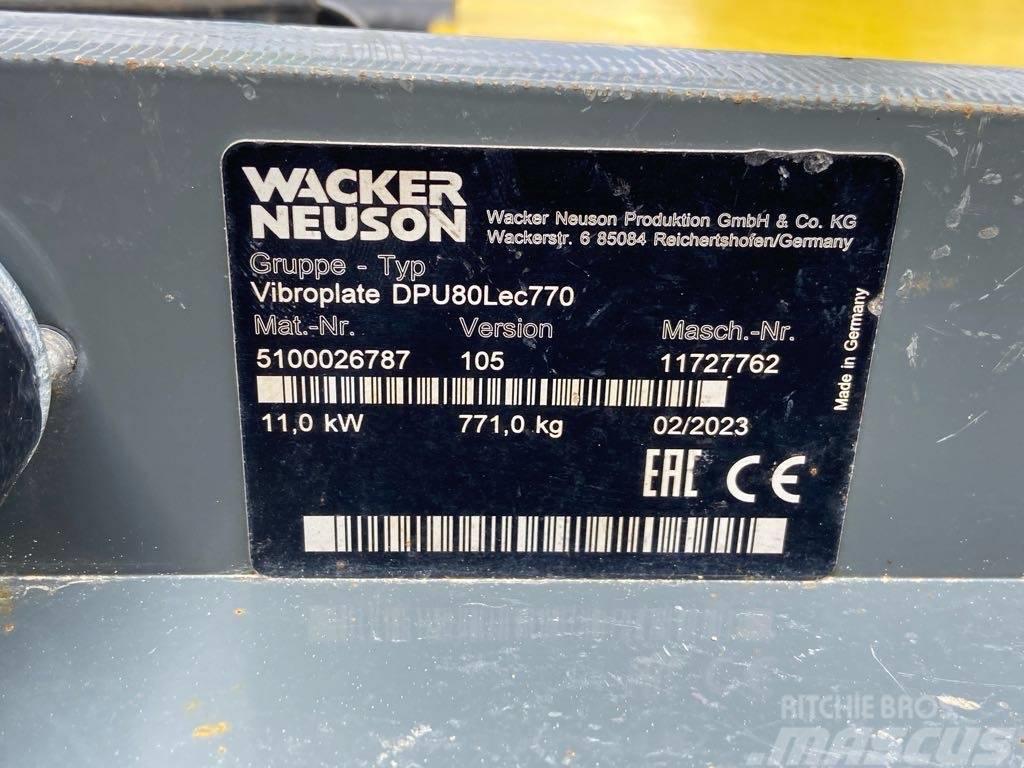 Wacker Neuson DPU80Lec770 Ubijaki wibracyjne