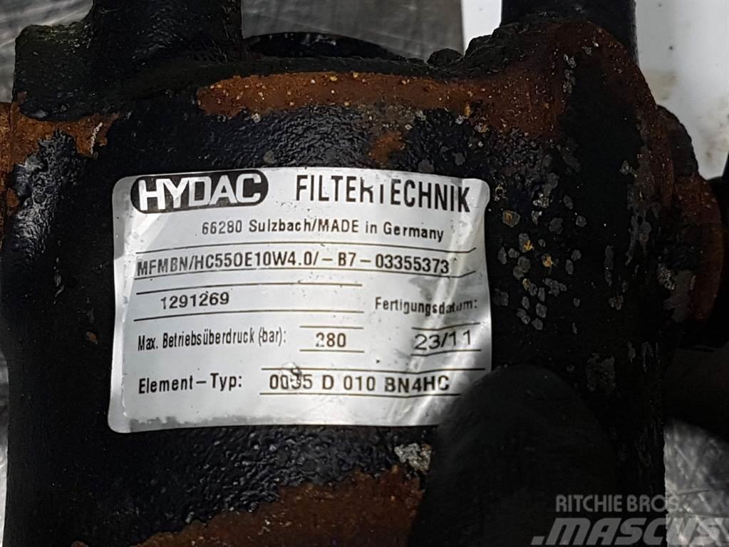 Hyundai HL760-9-Hydac MFMBN/HC55OE10W4.0 - Inline Filter Hydraulika