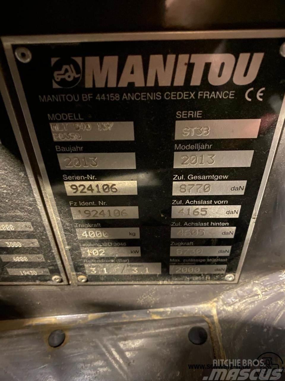 Manitou MLT 840-137 *neue Reifen* Podnośniki teleskopowe