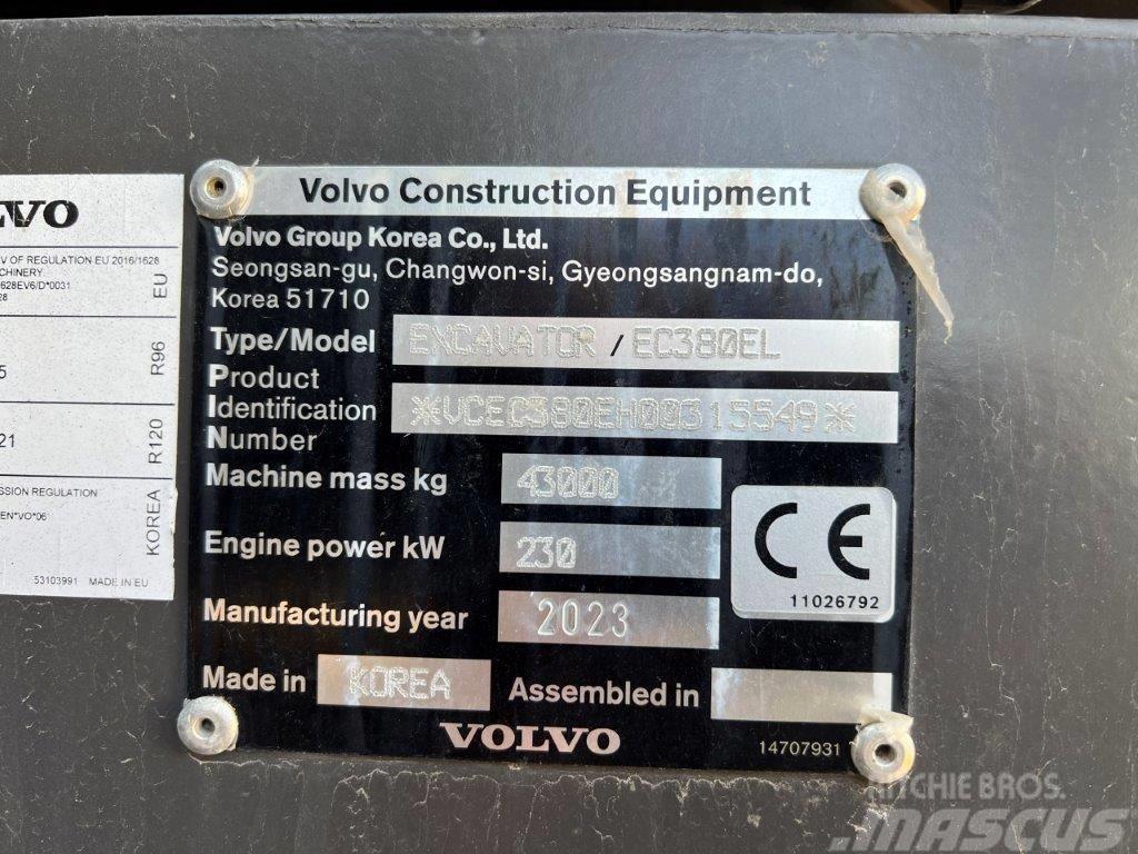 Volvo EC380EL Koparki gąsienicowe