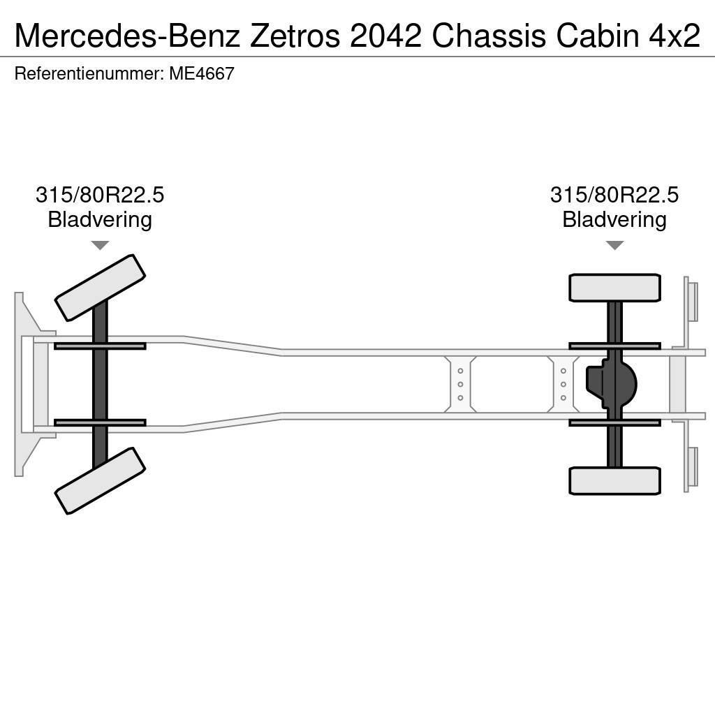 Mercedes-Benz Zetros 2042 Chassis Cabin Pojazdy pod zabudowę