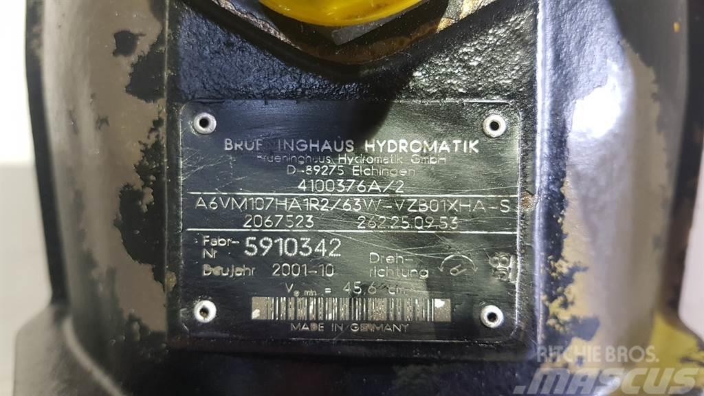 Brueninghaus Hydromatik A6VM107HA1R2/63W - Almann AZ150 - Drive motor Hydraulika