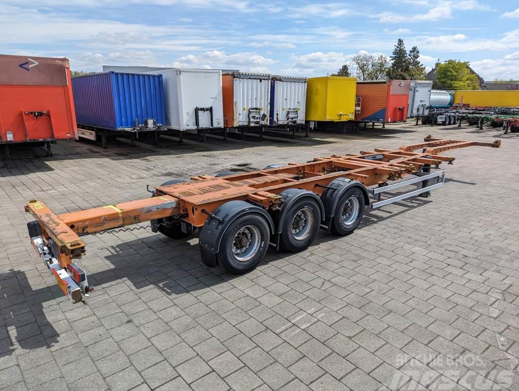 Krone SD 27 3-Assen BPW - LiftAxle - DiscBrakes - 5510kg Naczepy do transportu kontenerów