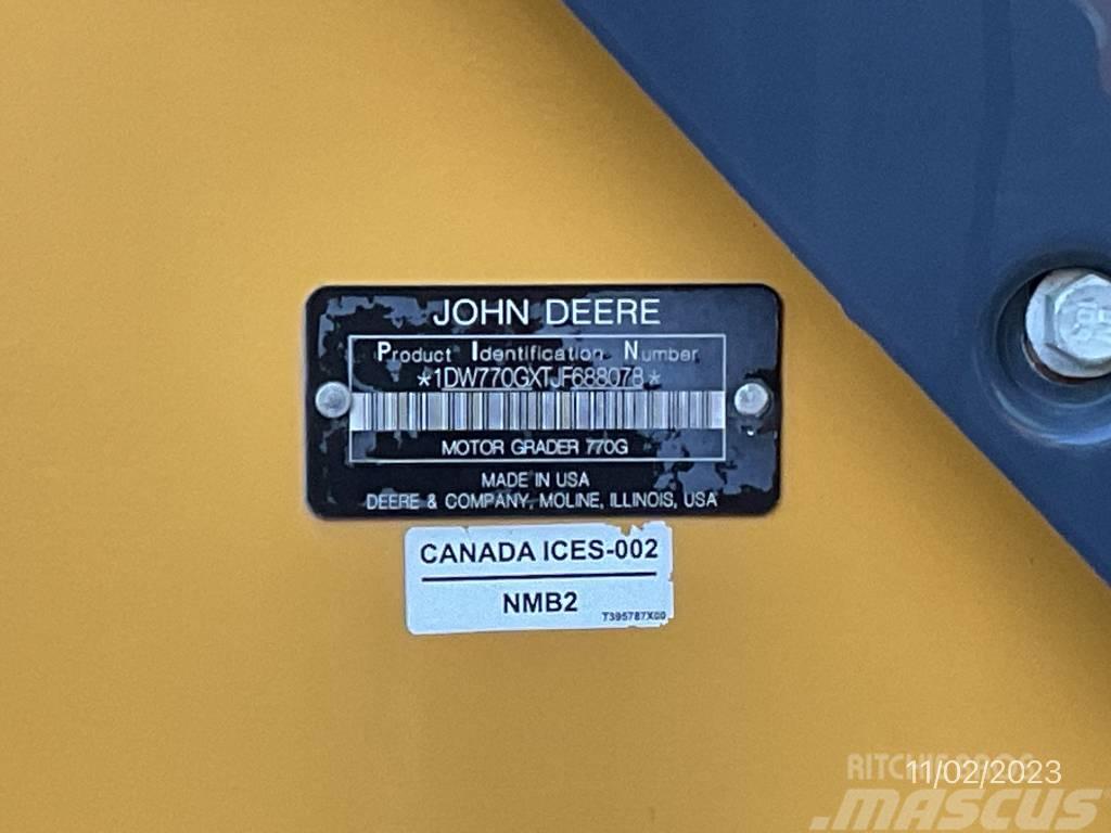 John Deere 770 G Równiarki