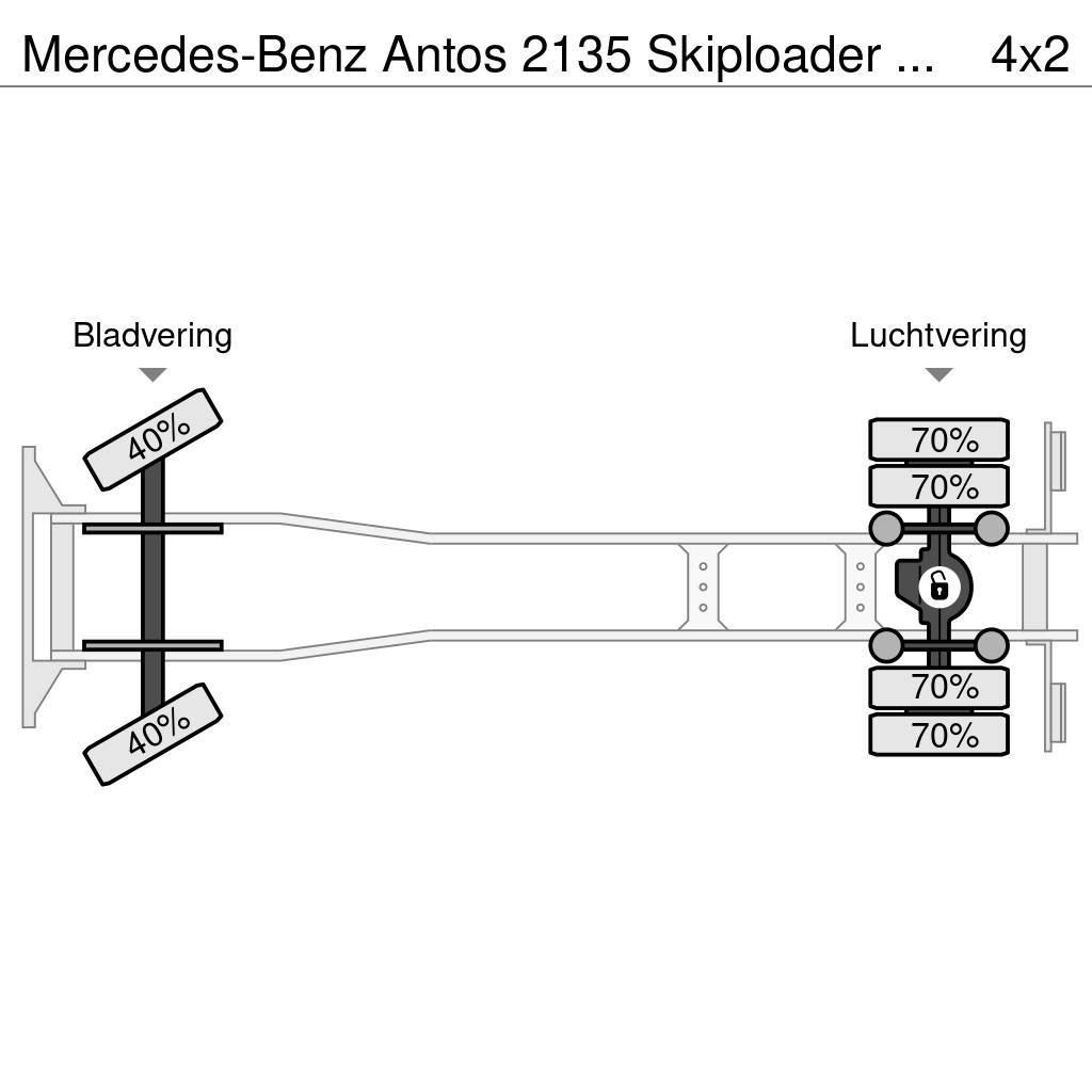 Mercedes-Benz Antos 2135 Skiploader hyvalift with remote control Bramowce