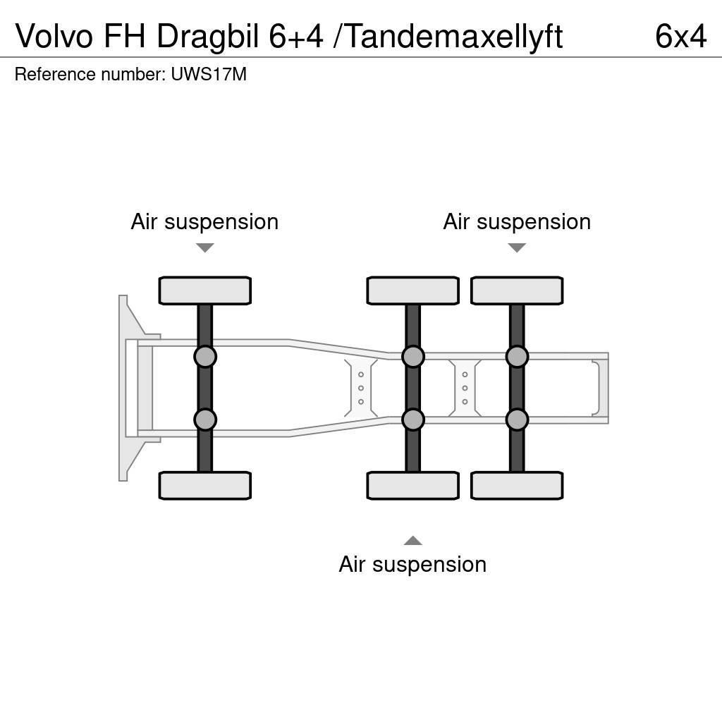 Volvo FH Dragbil 6+4 /Tandemaxellyft Ciągniki siodłowe
