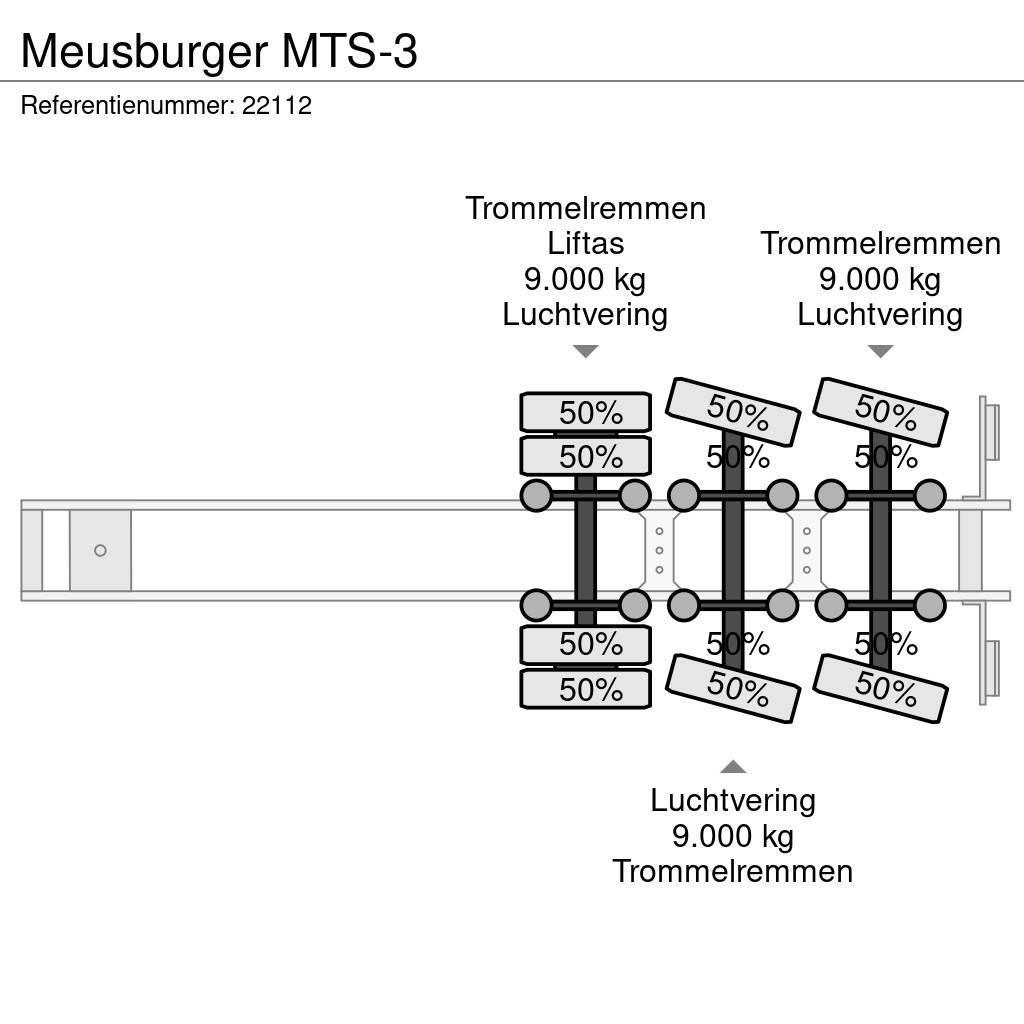 Meusburger MTS-3 Naczepy niskopodłogowe
