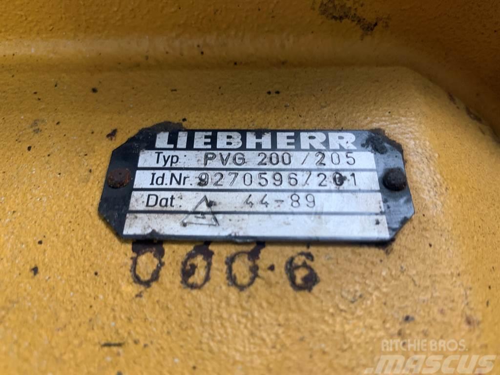 Liebherr L 541 - PVG200/ 205 - Transmission/Getriebe Przekładnie i skrzynie biegów