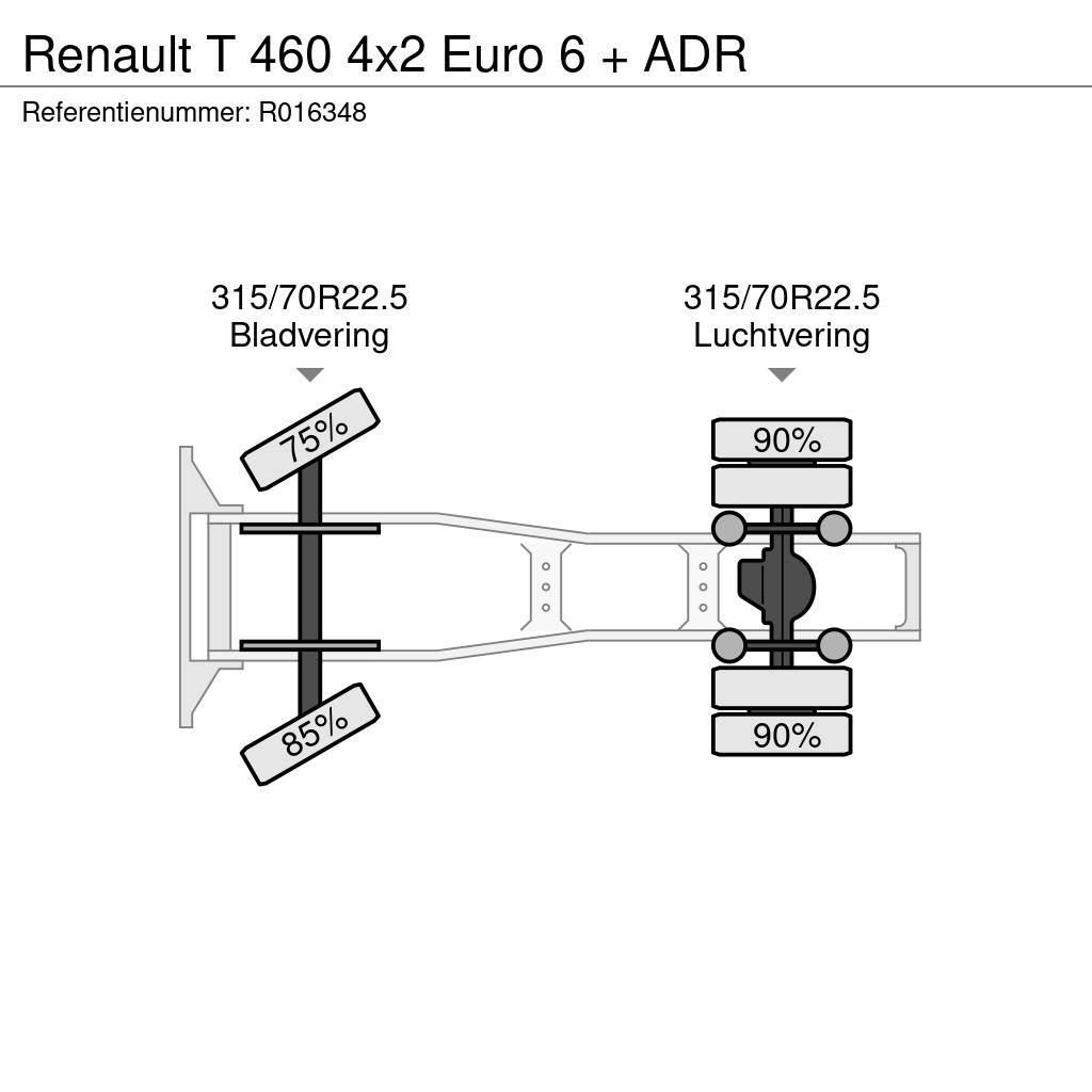 Renault T 460 4x2 Euro 6 + ADR Ciągniki siodłowe