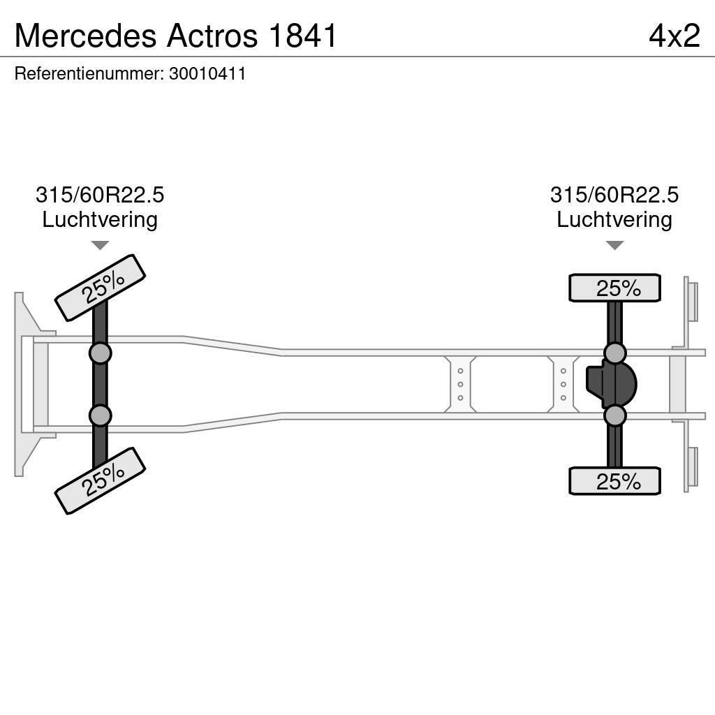 Mercedes-Benz Actros 1841 Pojazdy pod zabudowę