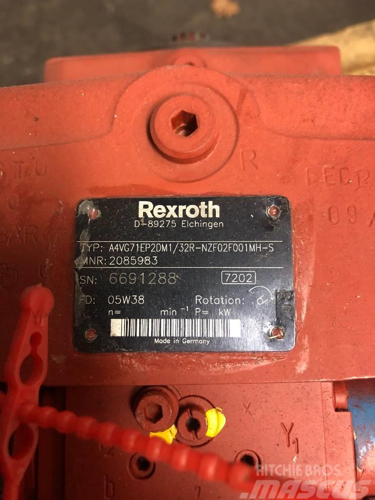 Rexroth A4VG71EP2DM1/32R-NZF02F001MH-S Inne akcesoria