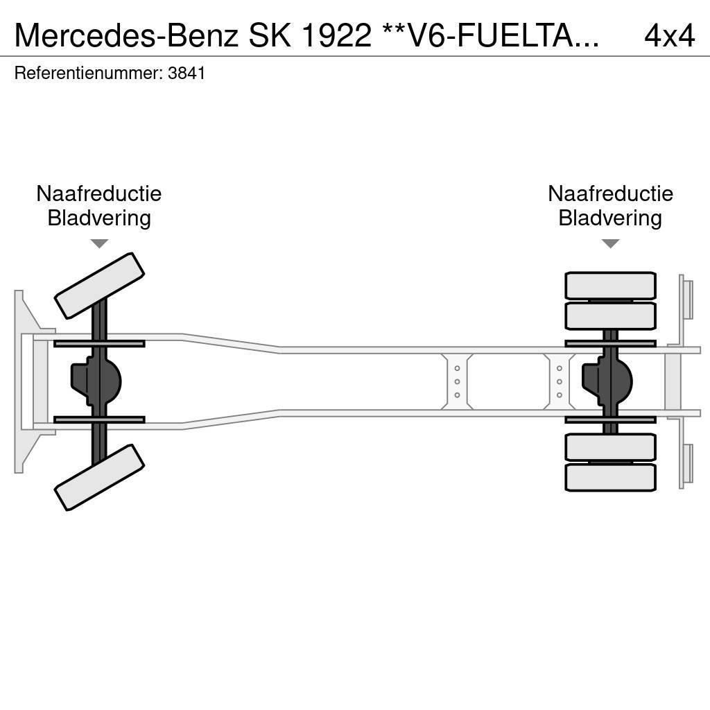 Mercedes-Benz SK 1922 **V6-FUELTANKER-TOPSHAPE** Cysterna