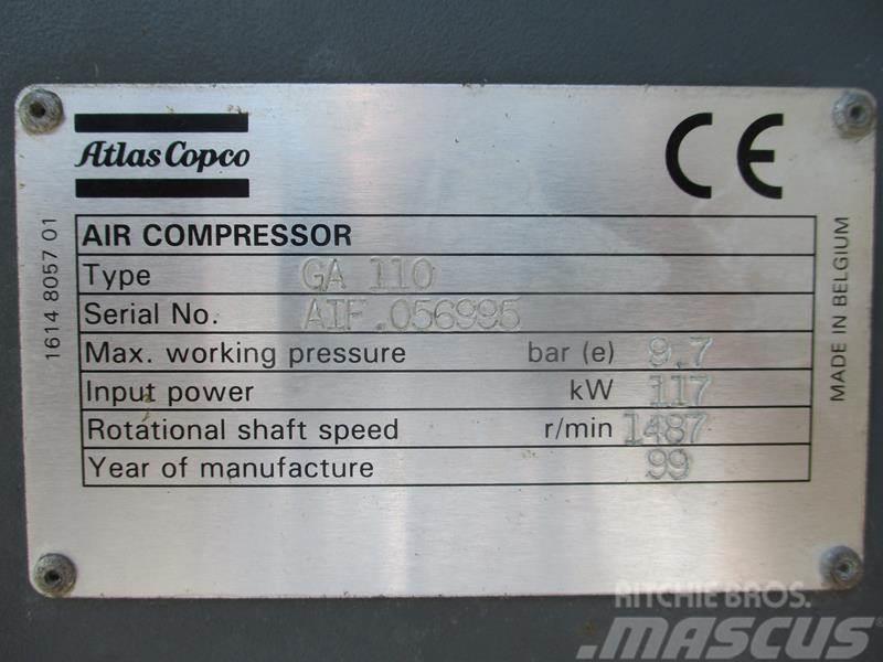 Atlas Copco GA 110 - FF Kompresory