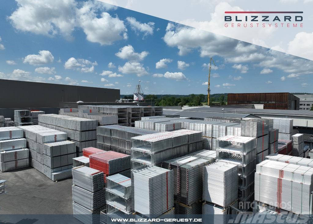 Blizzard 163,45 m² Stahlgerüst mit Robustböden NEU Rusztowania i wieże jezdne