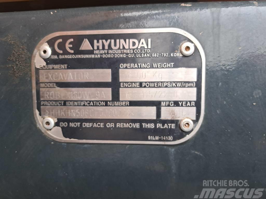 Hyundai R160W-9A Koparki kołowe