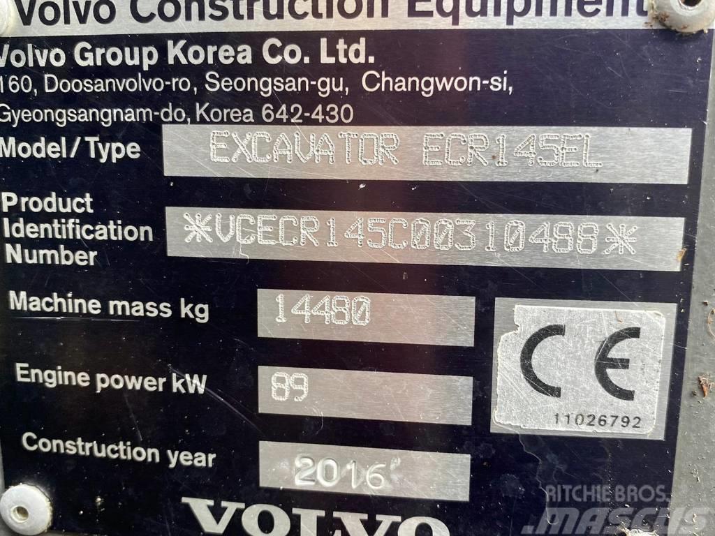 Volvo ECR145EL Koparki gąsienicowe