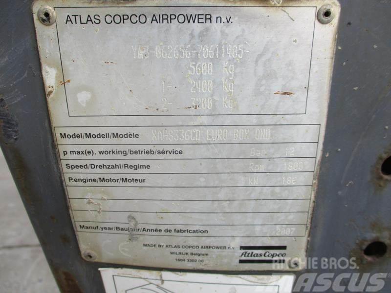 Atlas Copco XAHS 336 CD Kompresory