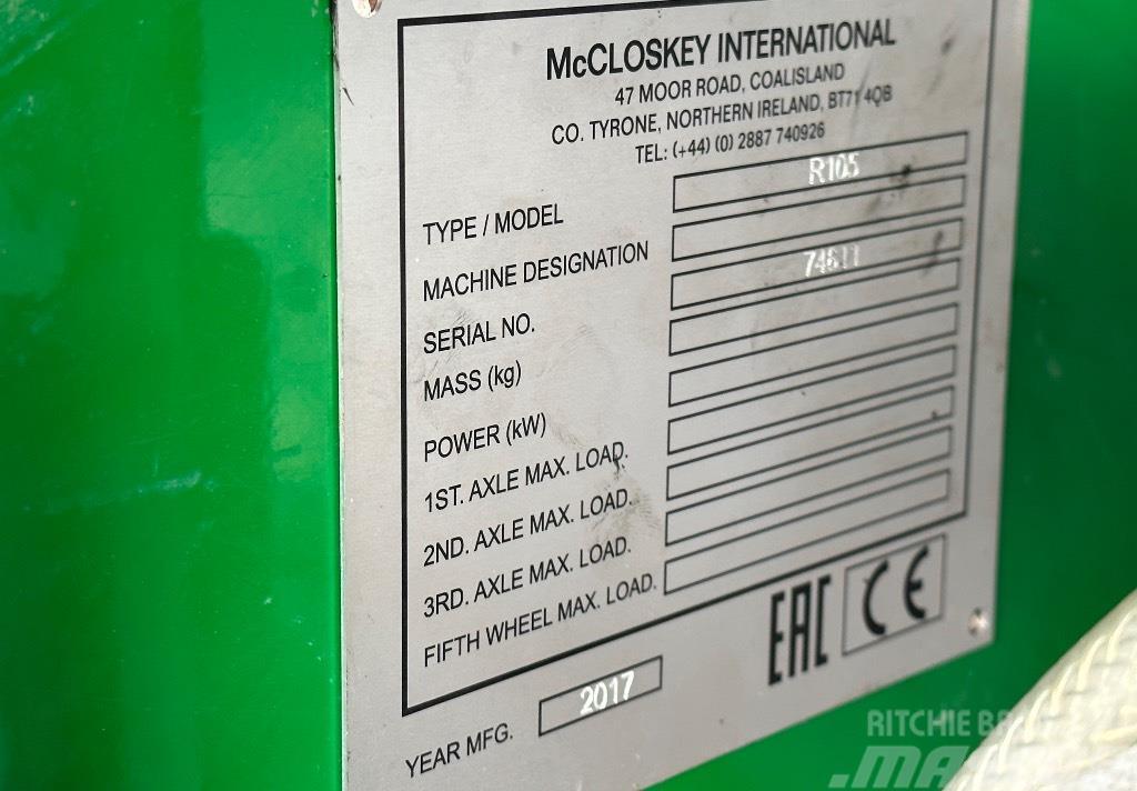McCloskey R105 Przesiewacze