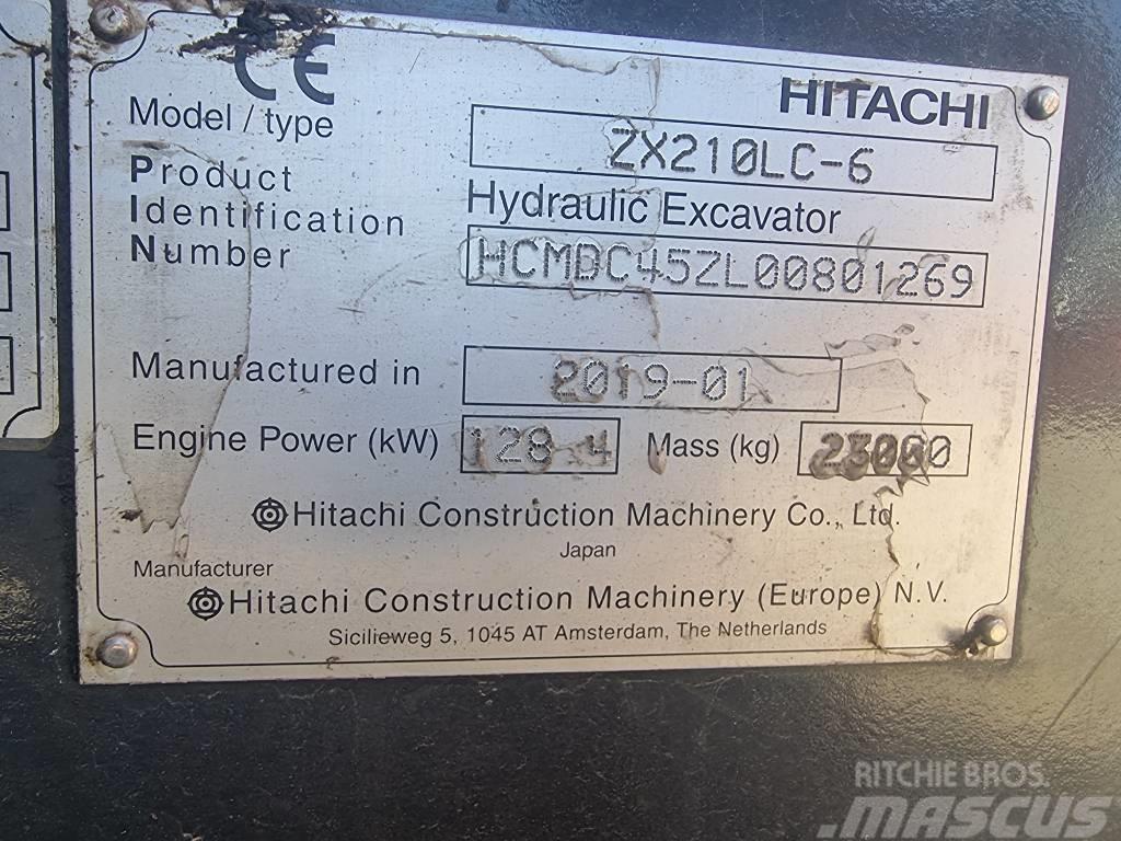 Hitachi ZX 210 LC N-6 Koparki gąsienicowe