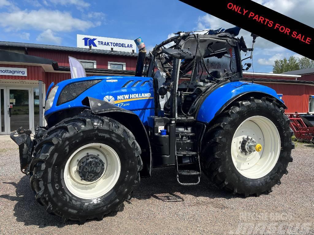 New Holland T 7.270 dismantled: only spare parts Ciągniki rolnicze