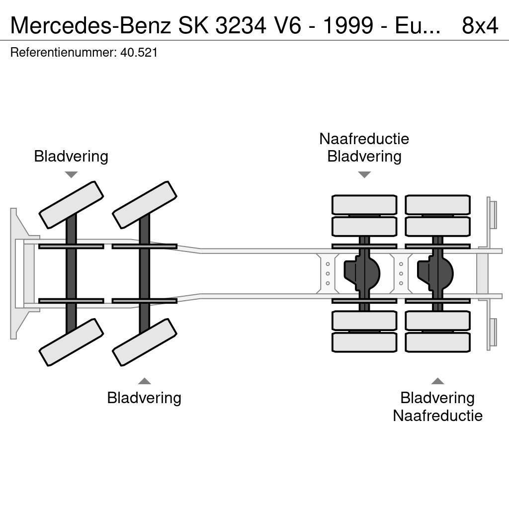 Mercedes-Benz SK 3234 V6 - 1999 - Euro 2 - Big Axles - Full stee Pojazdy pod zabudowę