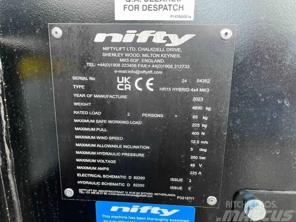 Niftylift HR 21 HYBRID Podnośniki przegubowe
