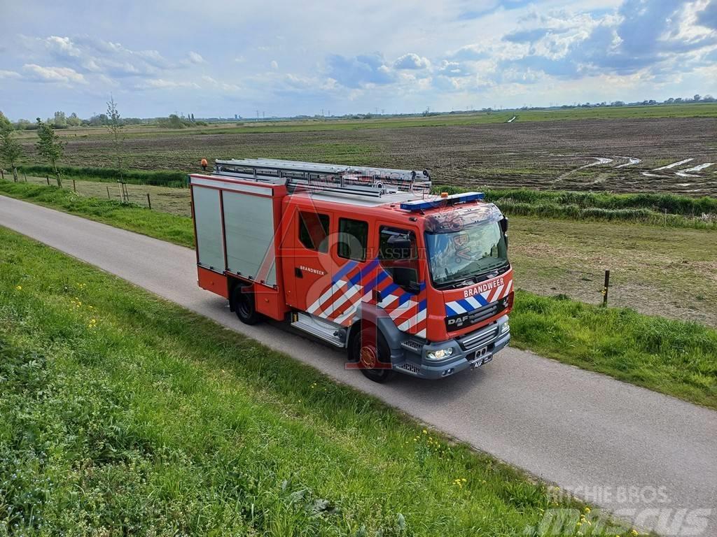 DAF LF55 Brandweer, Firetruck, Feuerwehr + One Seven Wozy strażackie