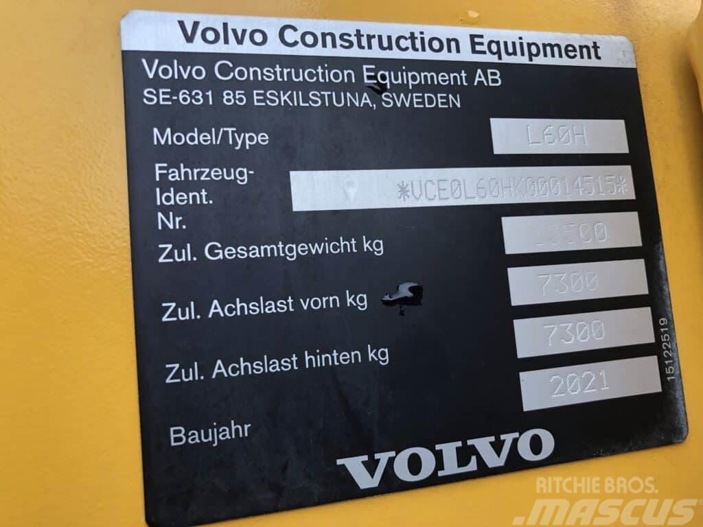 Volvo L60H Ładowarki kołowe