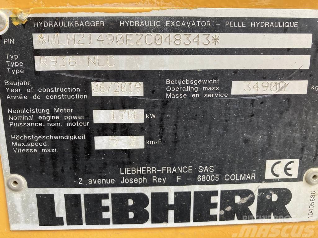Liebherr R 936 Litronic Koparki gąsienicowe
