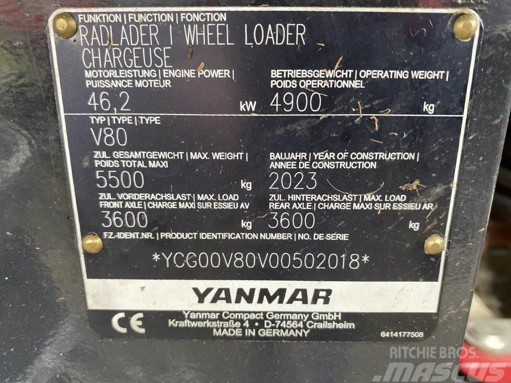 Yanmar V80-5 Ładowarki kołowe