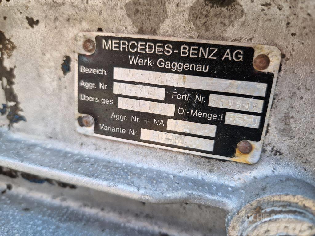 Mercedes-Benz ΣΑΣΜΑΝ   G 155 - 16/14,0 , ΜΗΧΑΝΙΚΟ ΛΕΒΙΕ Przekładnie i skrzynie biegów