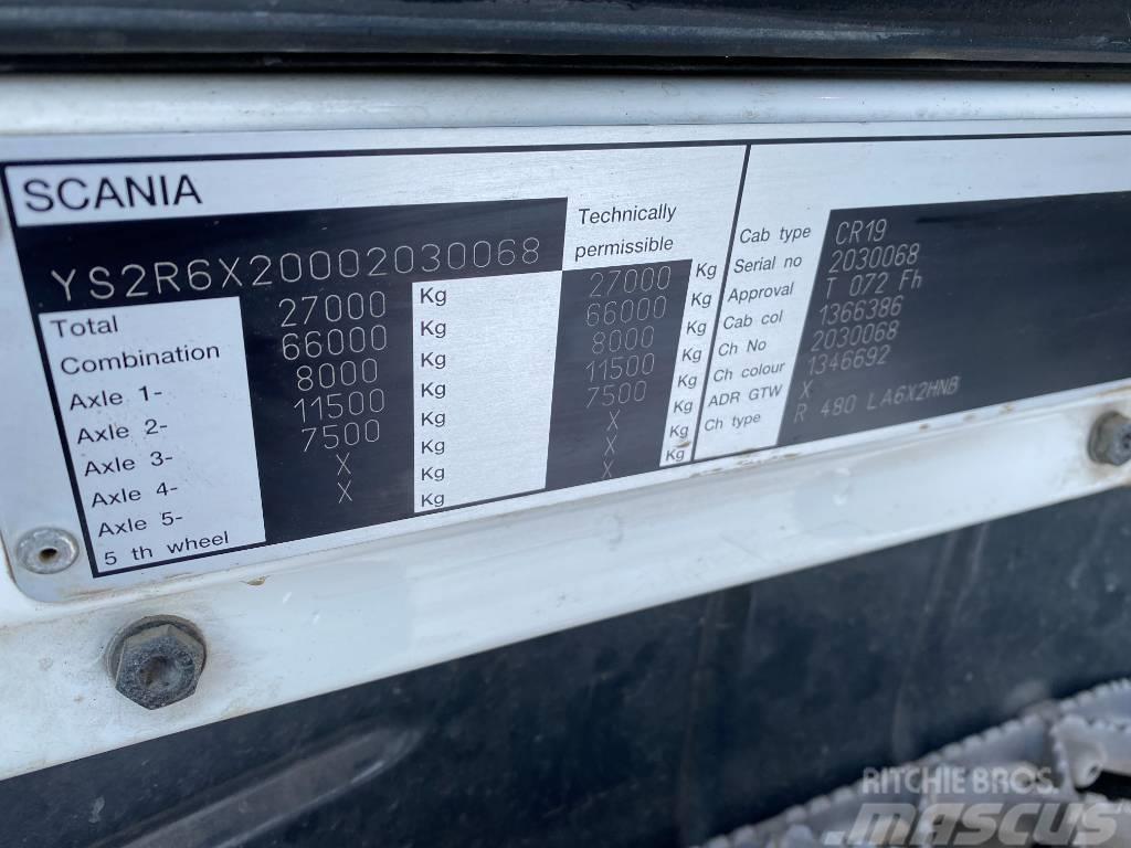 Scania R480 6x2 / RETARDER / HYDRAULICS Ciągniki siodłowe