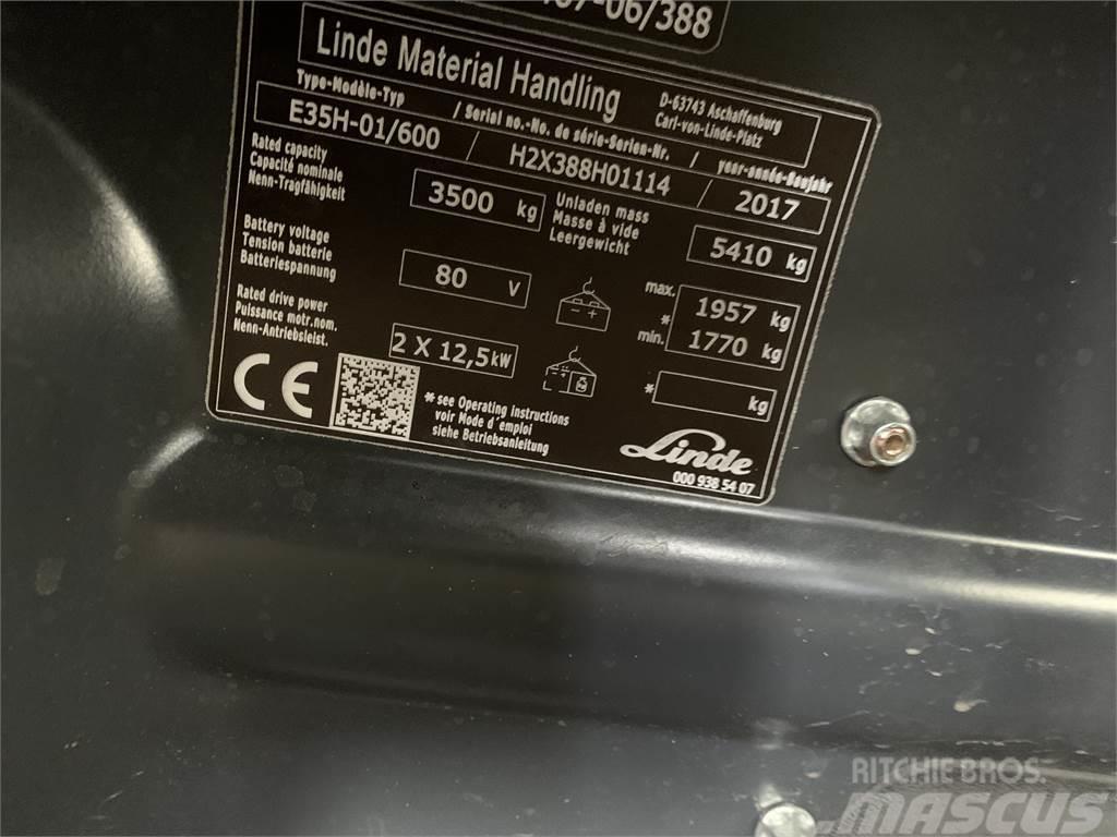 Linde E35/600H Wózki elektryczne