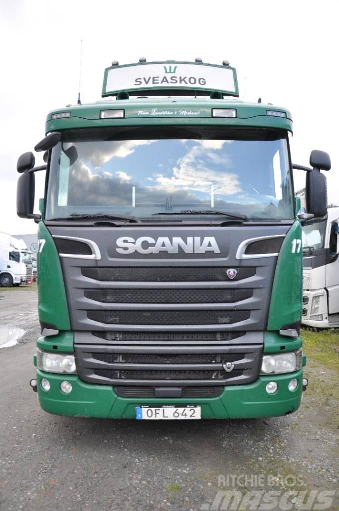 Scania R520 8X4 Euro 6 Samochody do przewozu drewna