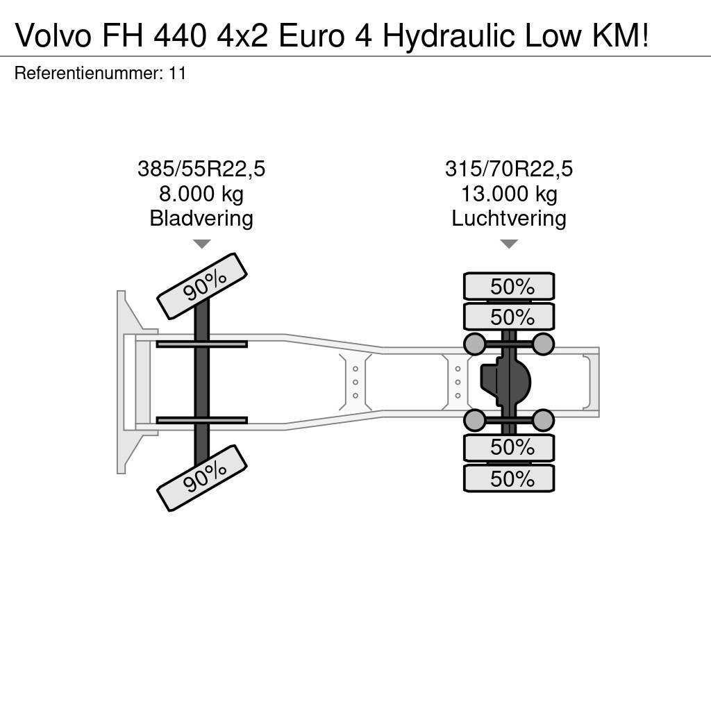 Volvo FH 440 4x2 Euro 4 Hydraulic Low KM! Ciągniki siodłowe