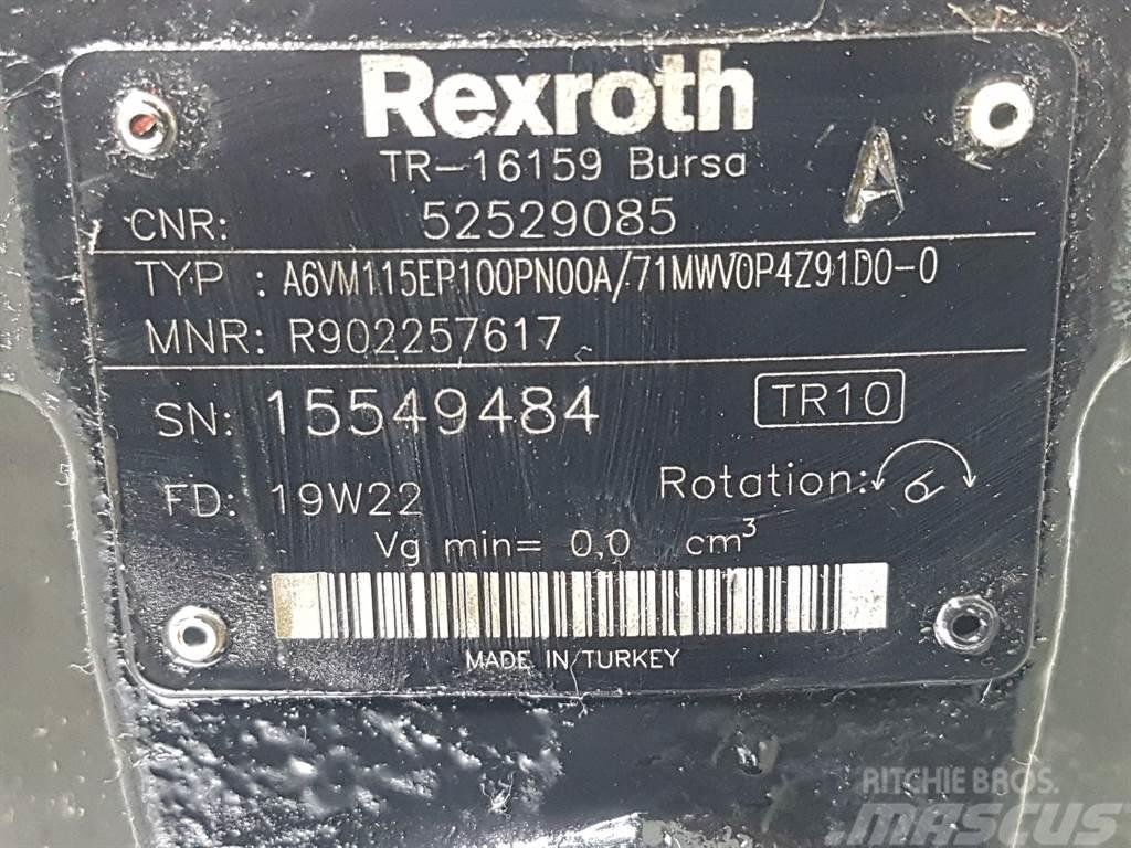 Manitou MLT630/730-Rexroth A6VM115EP100PN00A-Drive motor Hydraulika