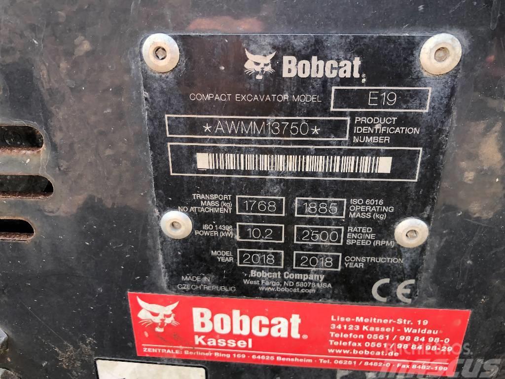 Bobcat E 19 Minikoparki