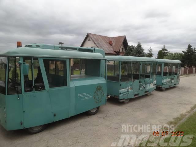  Cpil tourist train + 3 wagons Inne autobusy