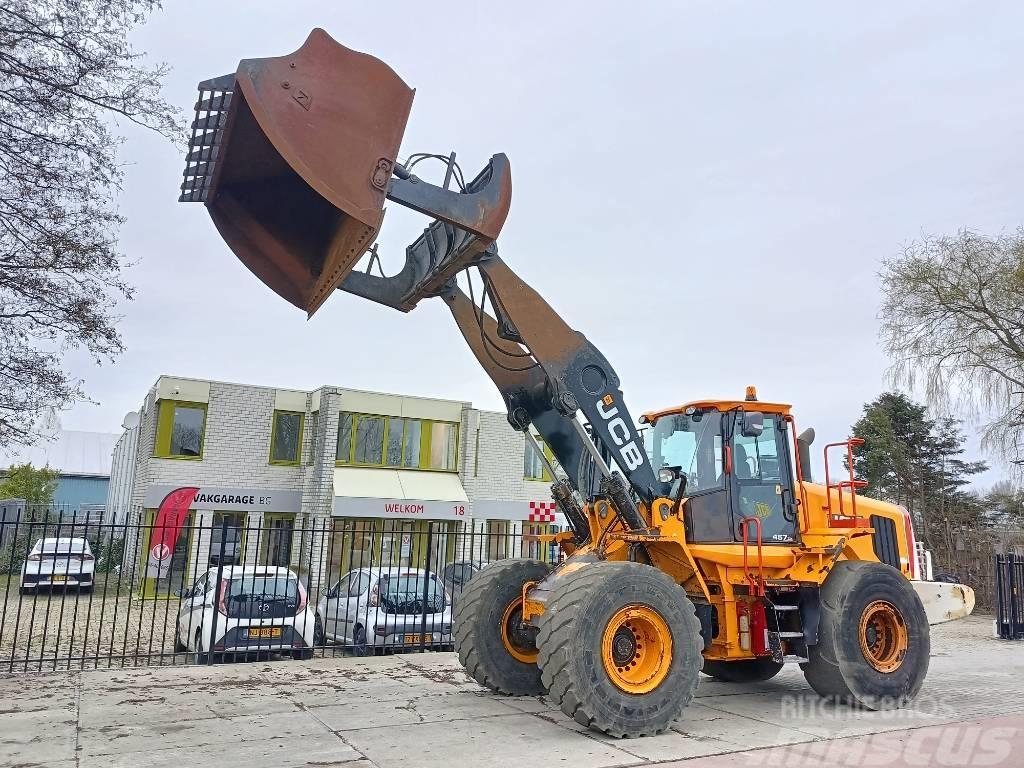 JCB 457 ZX shovel wiellader lader loader airco 26 ton Ładowarki kołowe