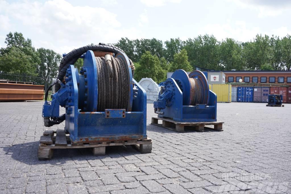  DÉGRA 20 ton Hydraulic Tugger Winch Wciągarki hydrauliczne
