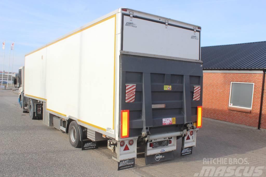 AMT CI100 - Nedbygget isoleret City BOX trailer M/lift Naczepy kontenery