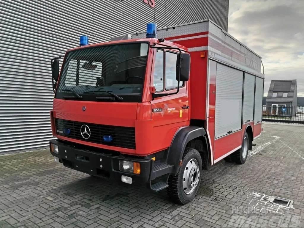 Mercedes-Benz 1224 AF Ecoliner 4x4 - Feuerwehr - Expeditions Fah Wozy strażackie