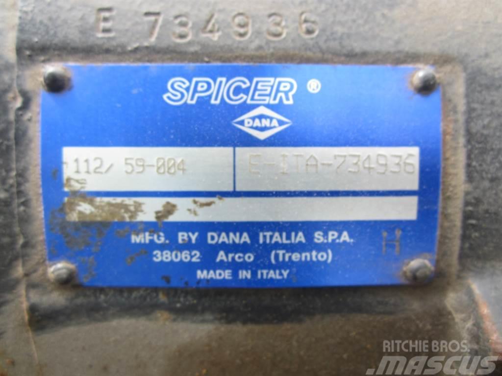 Spicer Dana 112/59-004 - Axle housing/Achskörper/Astrecht Mosty, wały i osie