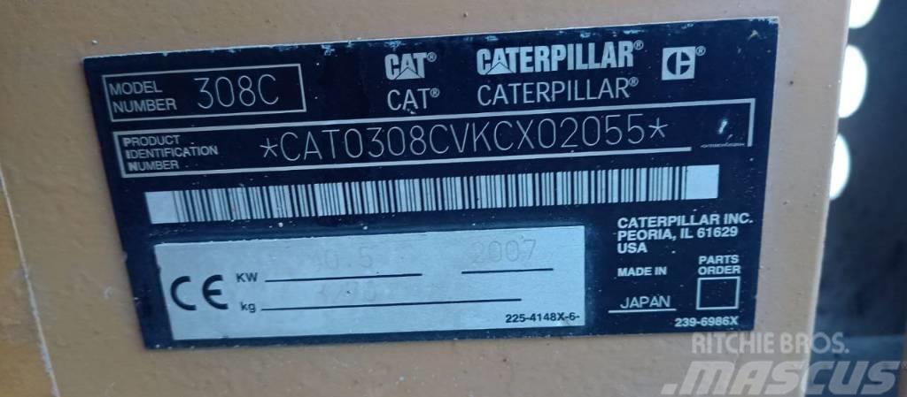 CAT 308 C Koparki gąsienicowe