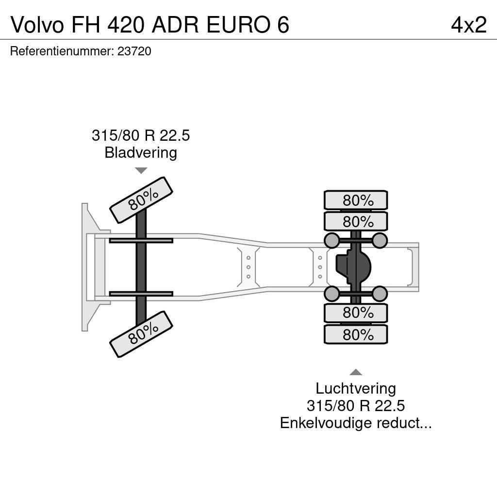 Volvo FH 420 ADR EURO 6 Ciągniki siodłowe