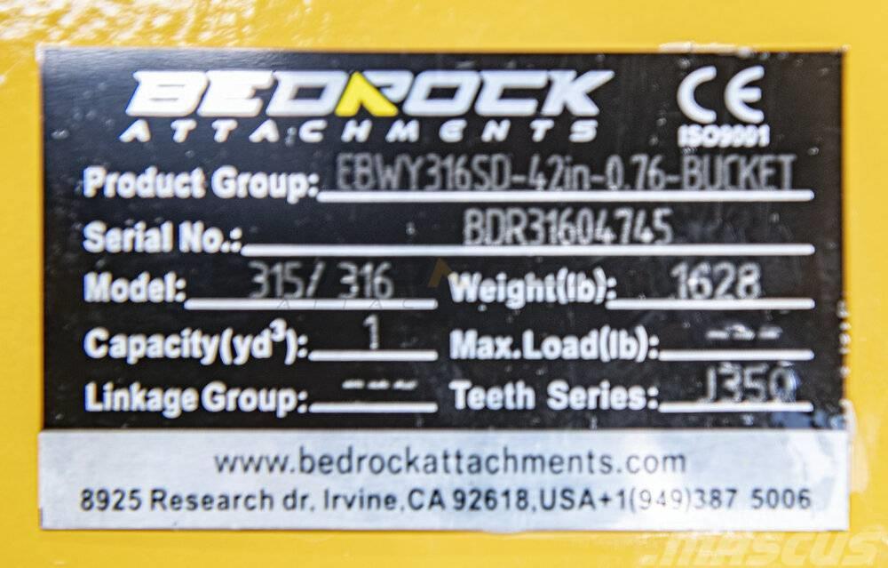 CAT 42" Severe Rock Bucket 315D/F,316E/F,318D2/E/F Inne akcesoria